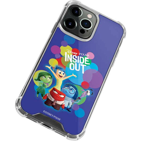 Disney Inside Out Character Group iPhone 14 Pro Clear Case
